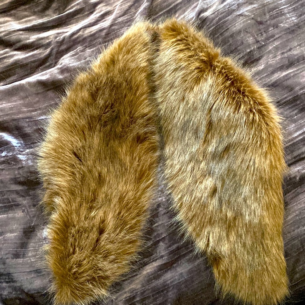 Faux fur wrap
